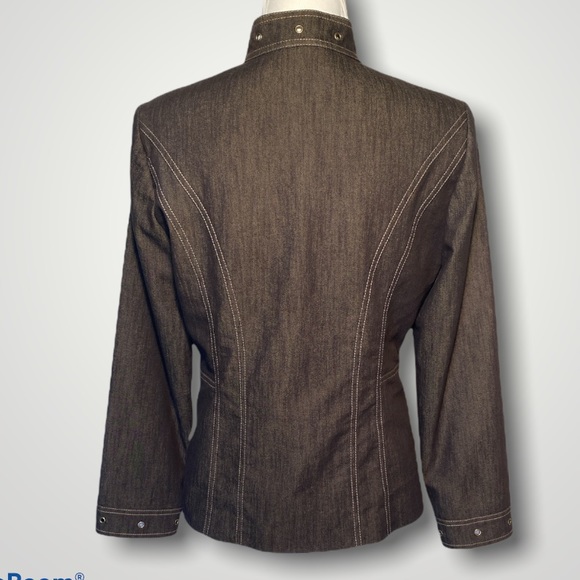 Kasper Jacket Denim Jacket. - Picture 2 of 7